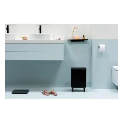 Best Brabantia Cubo de basura Bo alto 12 L, mate Negro