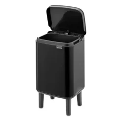 Sale Brabantia Cubo de basura Bo alto 4 L, mate Negro