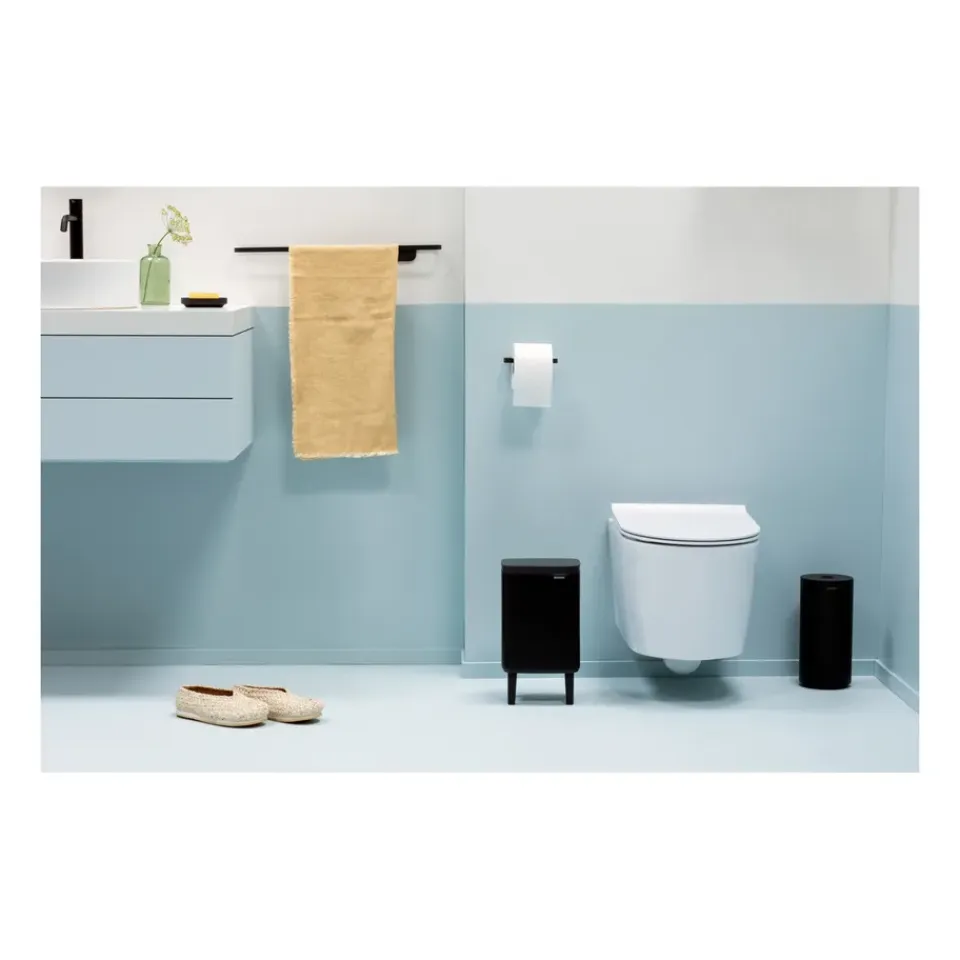 Sale Brabantia Cubo de basura Bo alto 4 L, mate Negro