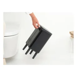 Sale Brabantia Cubo de basura Bo alto 4 L, mate Negro