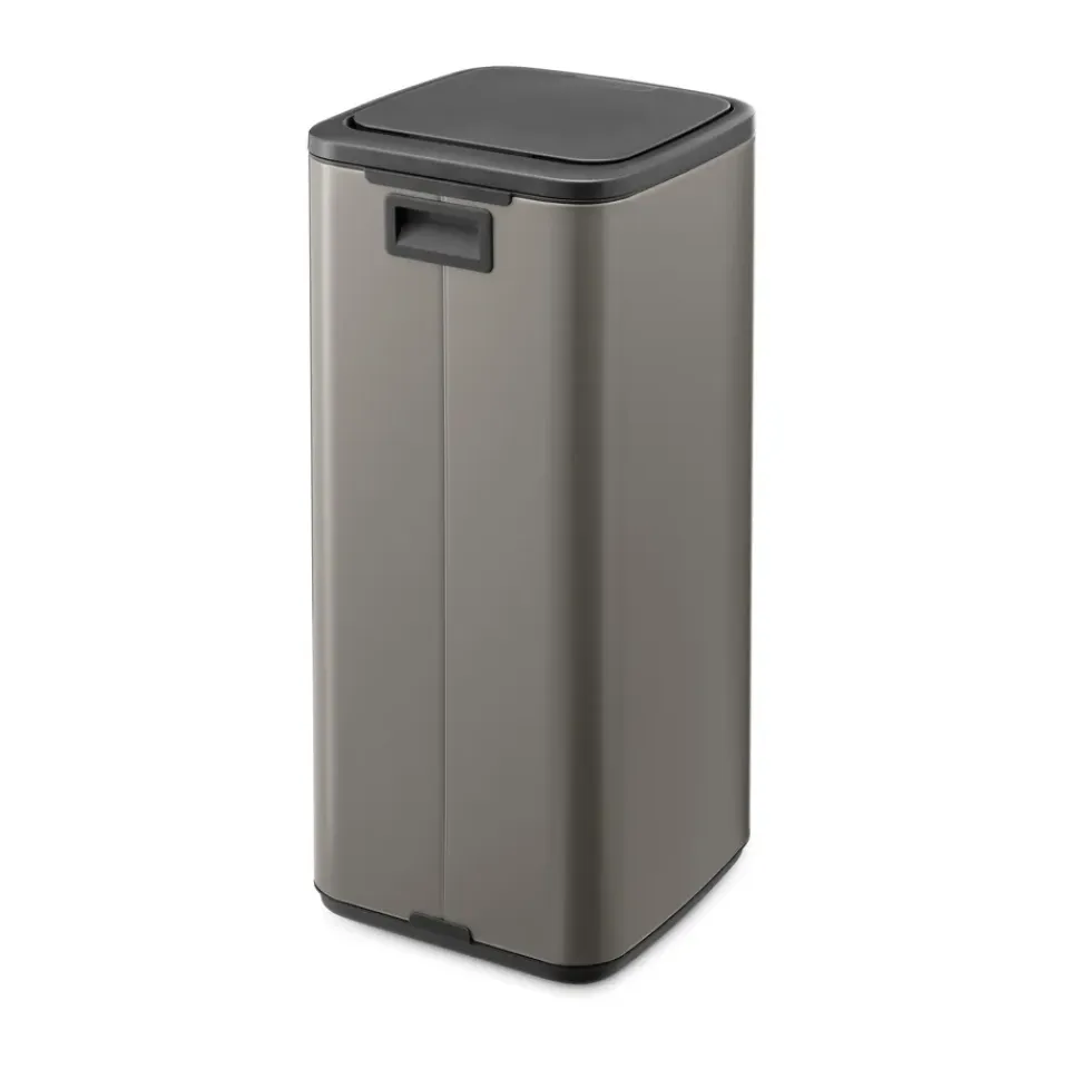 Hot Brabantia Cubo de basura Bo Touch Bin 30 L, Platino Gris