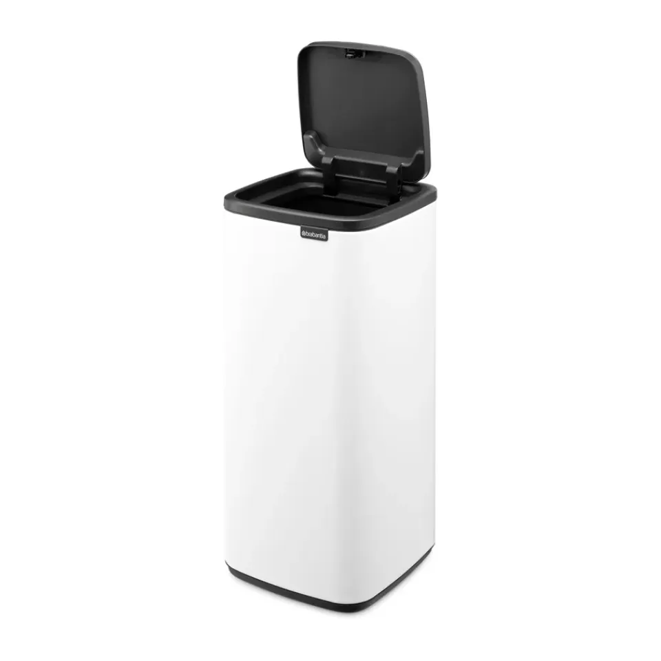 Hot Brabantia Cubo de basura Bo Touch Bin 30 L, Blanco