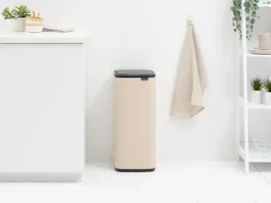 Clearance Brabantia Cubo de basura Bo Touch Bin 30 L, suave Beige