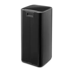 New Brabantia Cubo de basura con pedal Bo 30 L, mate Negro