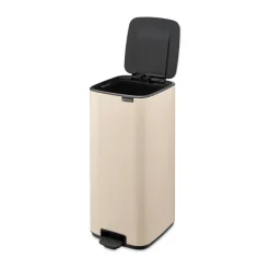 Clearance Brabantia Cubo de basura con pedal Bo 30 L, suave Beige