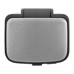 Sale Brabantia Cubo de basura con pedal Bo 4 L, Acero mate antihuellas Plateado