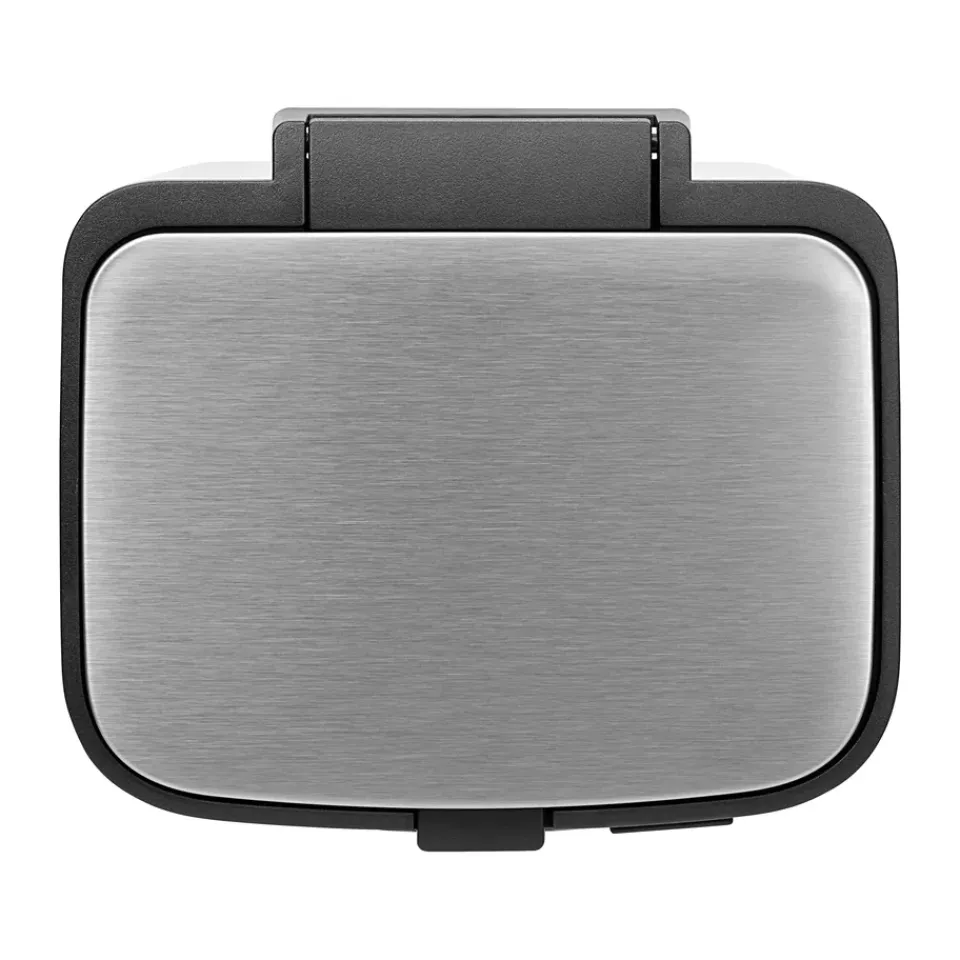 Sale Brabantia Cubo de basura con pedal Bo 4 L, Acero mate antihuellas Plateado