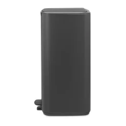 Best Brabantia Cubo de basura con pedal Bo 30 L, Mineral Infinite Grey Gris