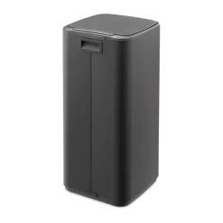 Best Brabantia Cubo de basura con pedal Bo 30 L, Mineral Infinite Grey Gris