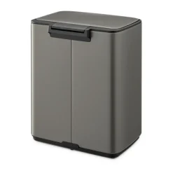 Online Brabantia Cubo de basura con pedal Bo 12 L, Platino Gris
