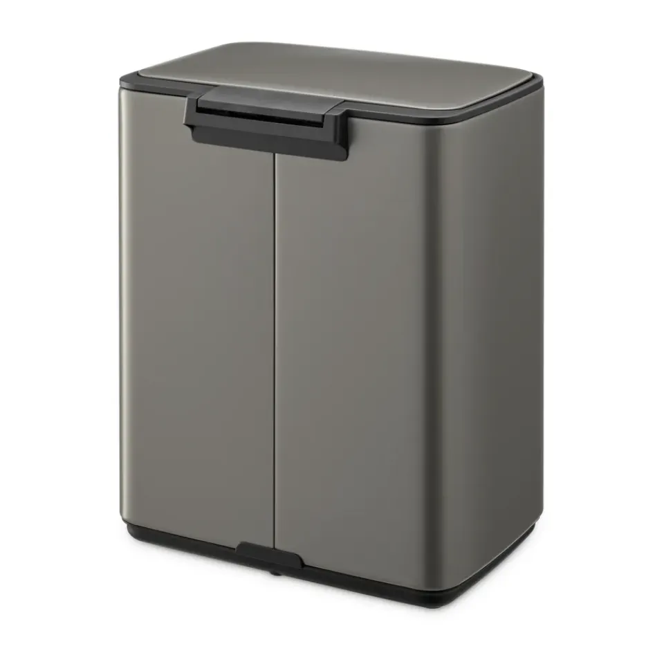 Online Brabantia Cubo de basura con pedal Bo 12 L, Platino Gris