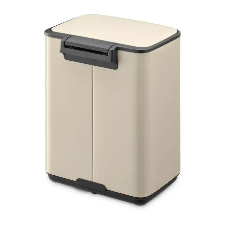 Outlet Brabantia Cubo de basura con pedal Bo 4 L, suave Beige