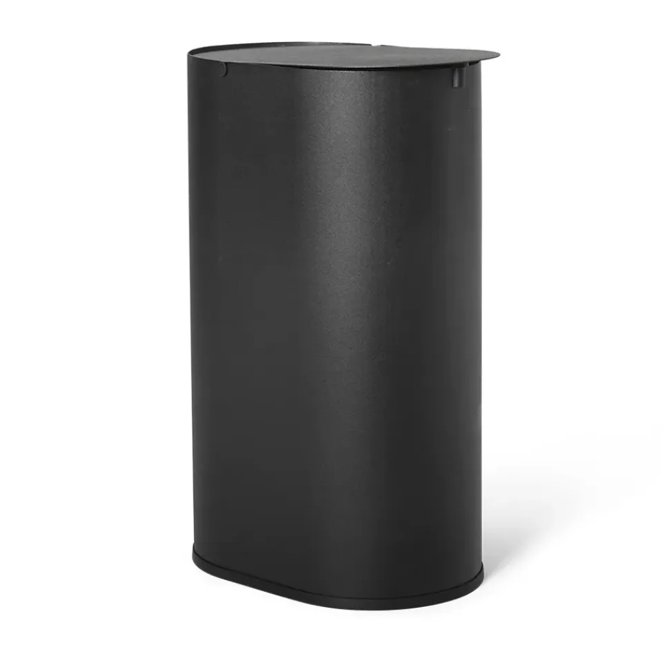 Clearance Ferm Living Cubo de basura Enkel small, Black Negro