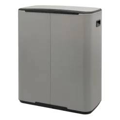 Outlet Brabantia Cubo de pedal Bo 60 L, Mineral concrete grey Gris
