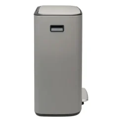 Outlet Brabantia Cubo de pedal Bo 60 L, Mineral concrete grey Gris