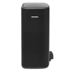 Brabantia Cubo de pedal Bo 60 L, Negro