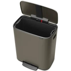 Sale Brabantia Cubo de pedal Bo 60 L, Platinum Gris