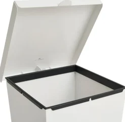 Discount HAY Cubo de pedal Loop 26L, White Blanco