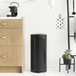 Hot Brabantia Cubo de pedal new Icon 30L, matt black Negro