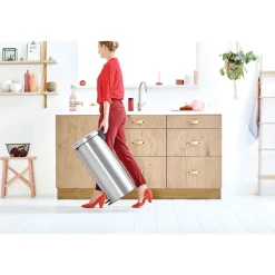 Sale Brabantia Cubo de pedal new Icon 30L, Matt steel fingerprint proof Plateado