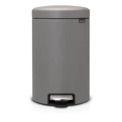 Sale Brabantia Cubo de pedal newIcon 12L, Mineral concrete grey Gris