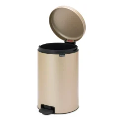 Clearance Brabantia Cubo de pedal newIcon 20L, Metallic Gold Beige