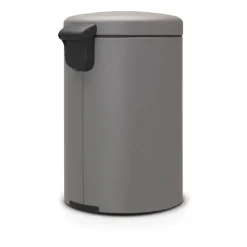 Brabantia Cubo de pedal newIcon 20L, Mineral concrete grey Gris
