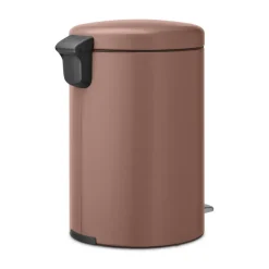 New Brabantia Cubo de pedal newIcon 20L, Satin Taupe Marrón