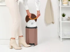 Hot Brabantia Cubo de pedal newIcon 12L, Satin Taupe Marrón