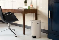 Brabantia Cubo de pedal newIcon 20L, Soft Beige