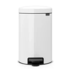 Outlet Brabantia Cubo de pedal newIcon 12L, White Blanco