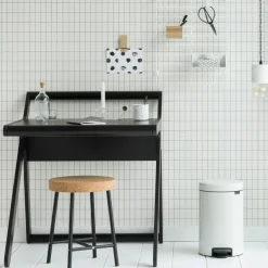 Outlet Brabantia Cubo de pedal newIcon 12L, White Blanco