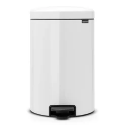 Hot Brabantia Cubo de pedal newIcon 20L, White Blanco