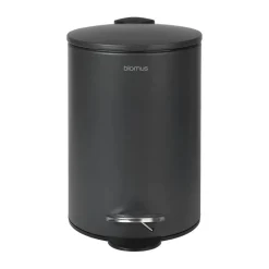 Clearance Blomus Cubo de pedal Tubo 3 L, Anthracite Gris
