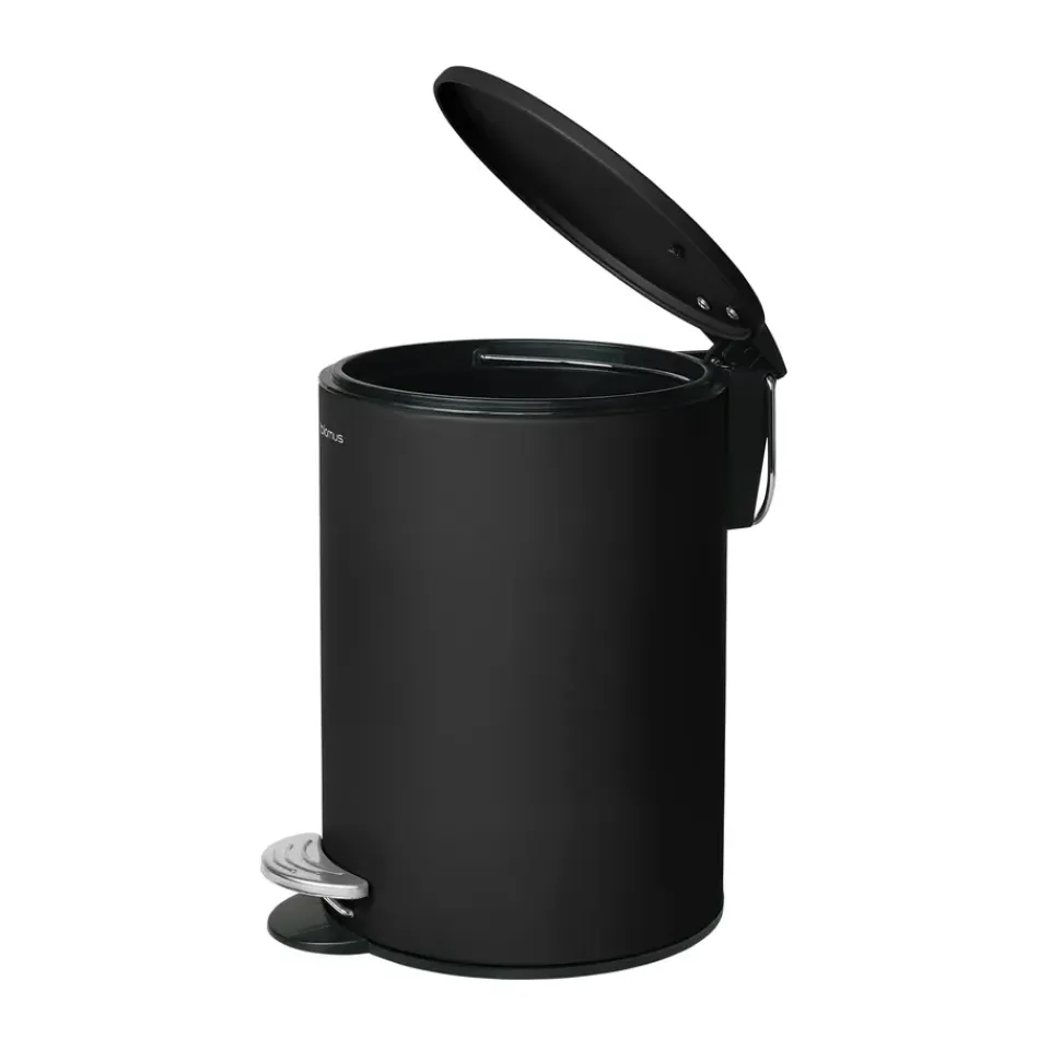 Online Blomus Cubo de pedal Tubo 3 L, Black Negro