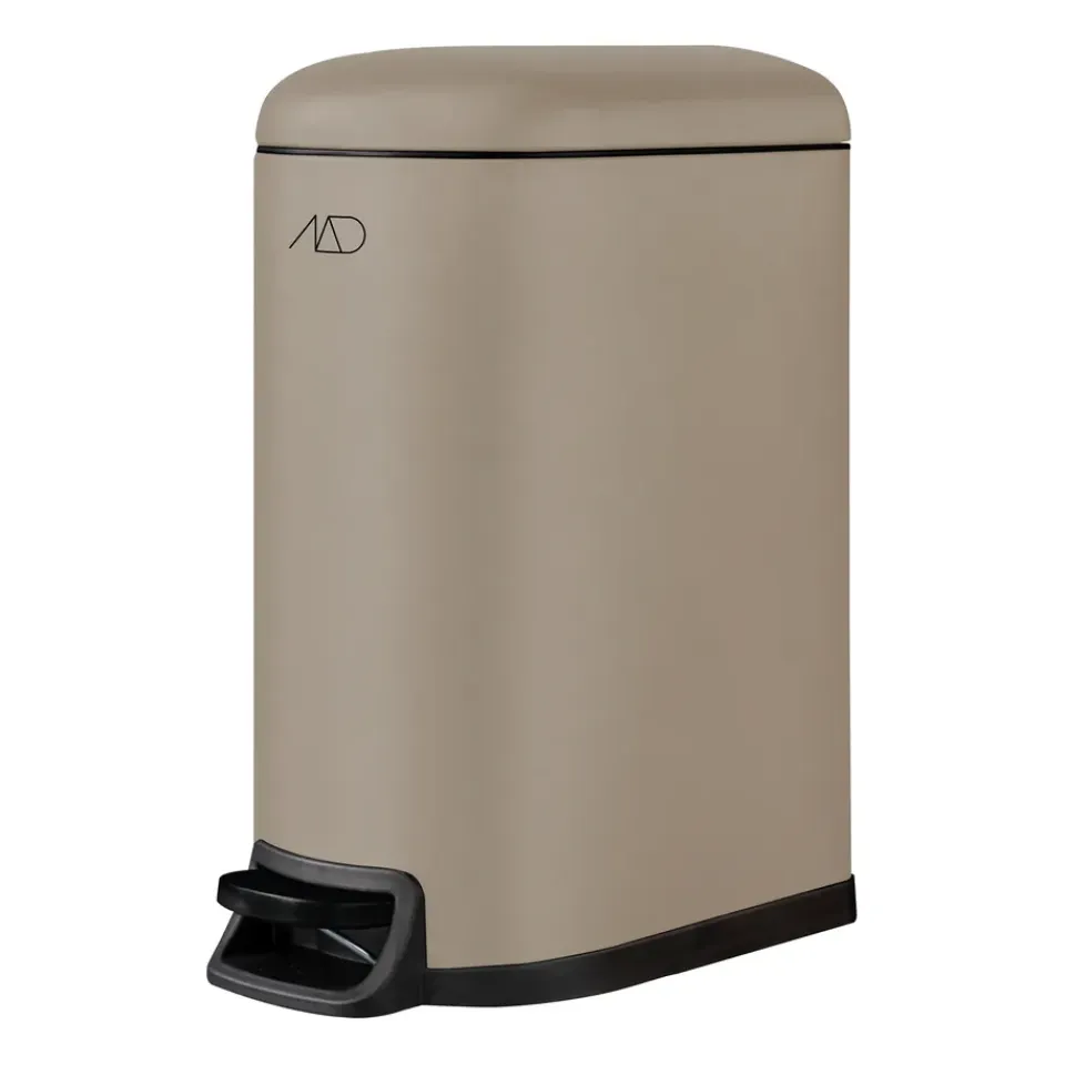 New Mette Ditmer Cubo de pedal Walther 10 L, Sand Beige