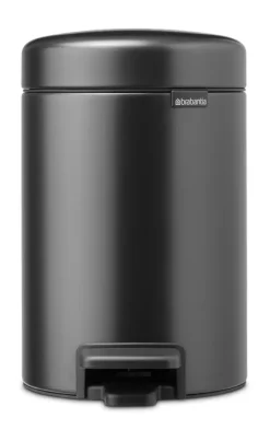 Outlet Brabantia Cubo pedal newIcon 3L, Confident Grey Gris