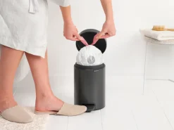 Outlet Brabantia Cubo pedal newIcon 3L, Confident Grey Gris