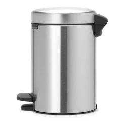Discount Brabantia Cubo pedal newIcon 3L, Matt steel fingerprint proof Plateado