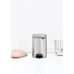 Discount Brabantia Cubo pedal newIcon 3L, Matt steel fingerprint proof Plateado
