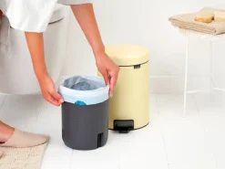 Hot Brabantia Cubo pedal newIcon 5L, Mellow Yellow Amarillo