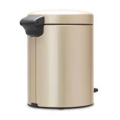 Hot Brabantia Cubo pedal newIcon 5L, Metallic Gold BeigeColor dorado