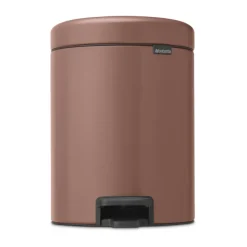 Hot Brabantia Cubo pedal newIcon 5L, Satin Taupe Marrón