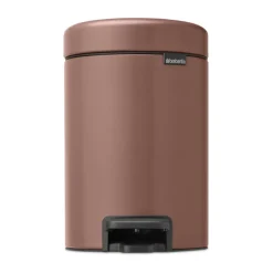 Brabantia Cubo pedal newIcon 3L, Satin Taupe Marrón