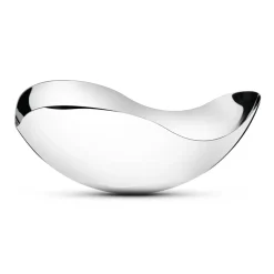 Best Georg Jensen Cuenco Bloom, pequeño, Ø 26 cm GrisPlateado