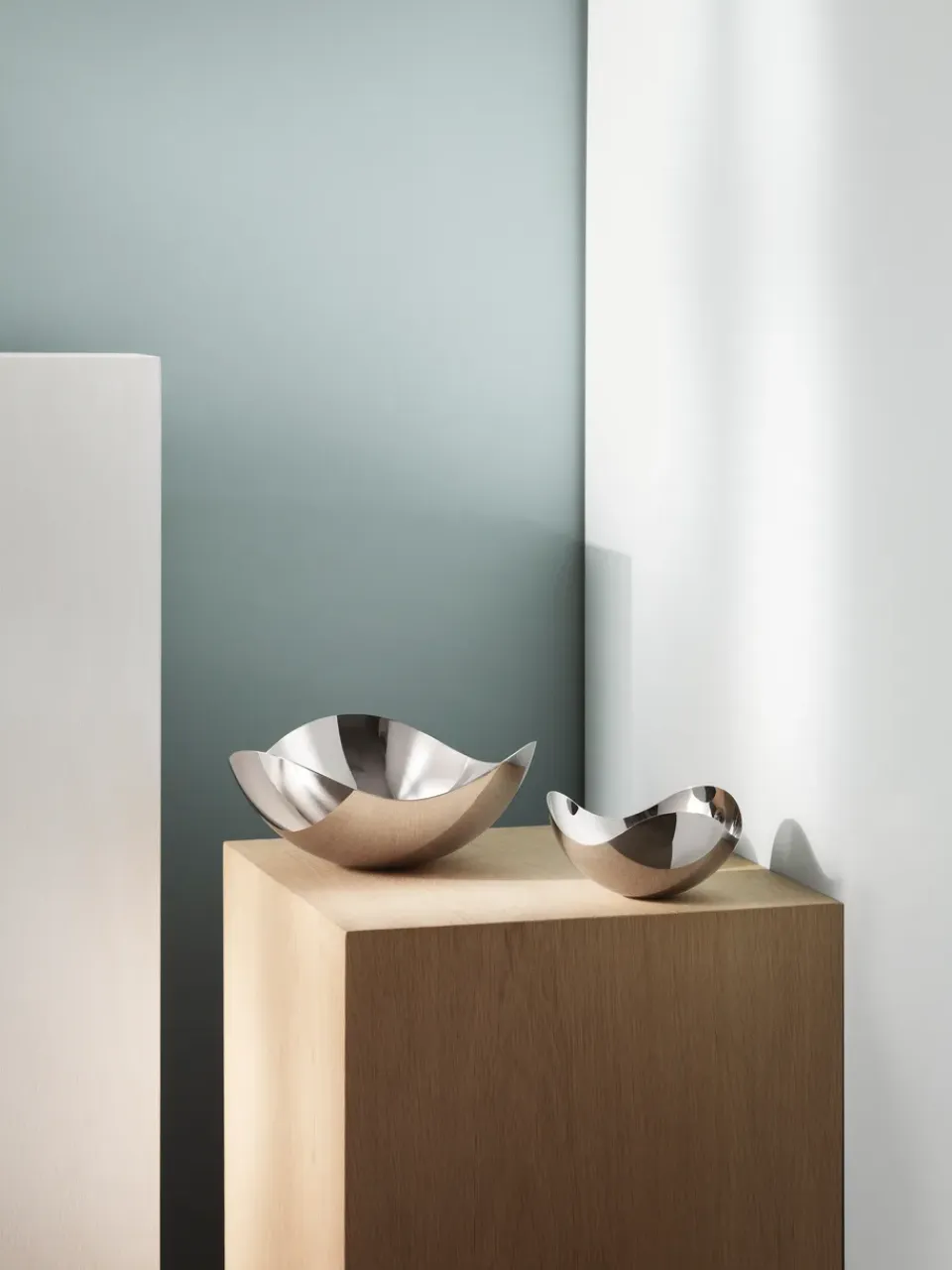 Best Georg Jensen Cuenco Bloom, pequeño, Ø 26 cm GrisPlateado