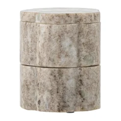 Best Bloomingville Cuenco con tapa Nezli Ø9 cm, Natural Marrón