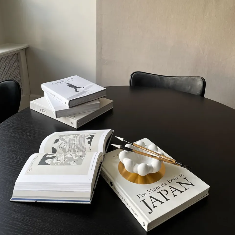 Outlet 101 Copenhagen Cuenco mini Bloom tray, Bone White Blanco