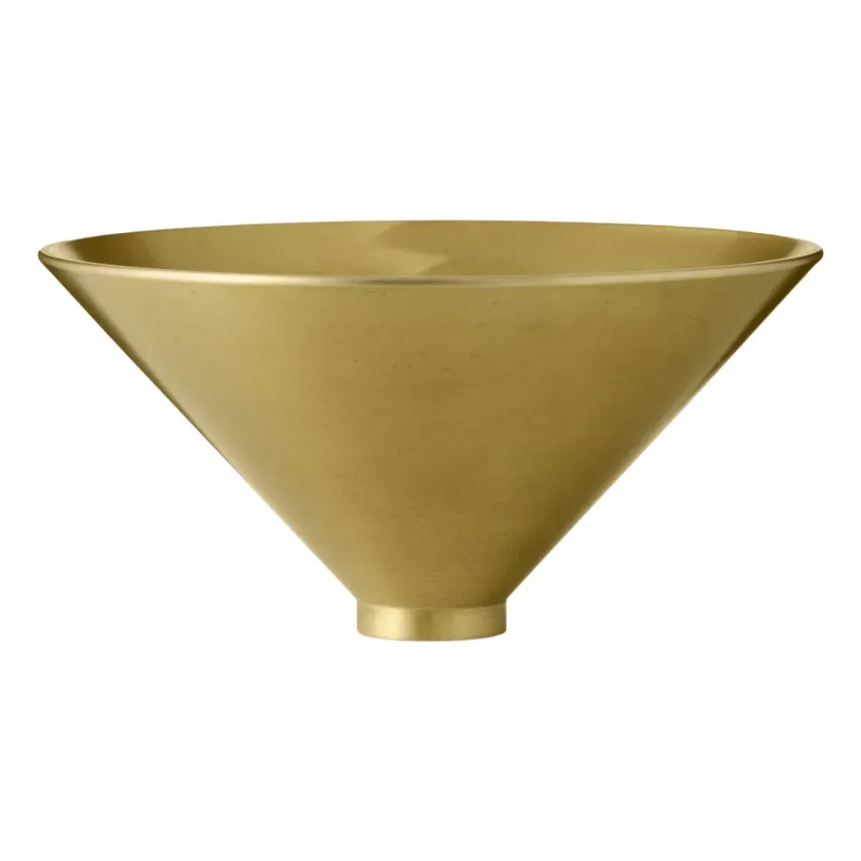 Audo Copenhagen Cuenco Taper Ø26 cm, Latón Color dorado