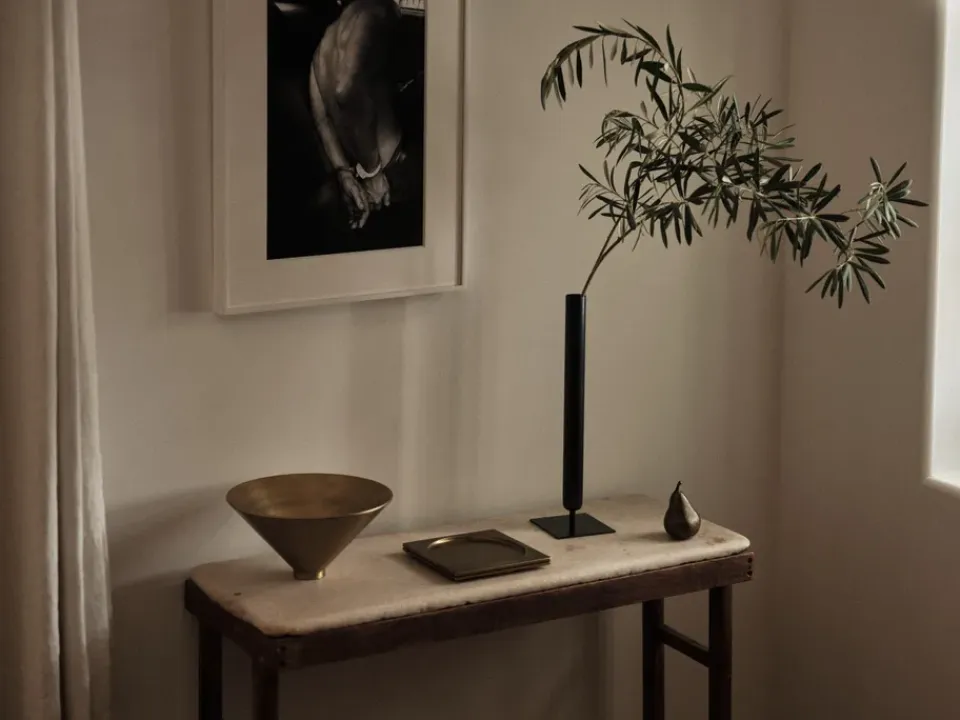 Audo Copenhagen Cuenco Taper Ø26 cm, Latón Color dorado